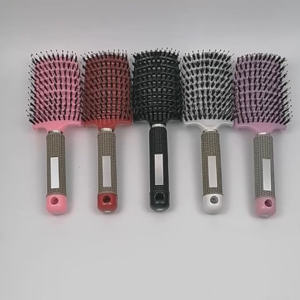 Folding Brush and Comb Set, Anti-Static Massage Double Comb, Nylon Com –  TweezerCo